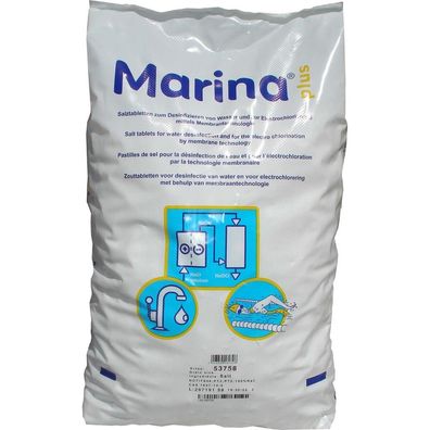 Marina® Plus 25kg Salztabletten Regeneriersalz Wasserenthärtung Wasserenthärter