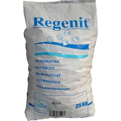 Regenit® 25kg Salztabletten Regeneriersalz Wasserenthärtung Wasserenthärter