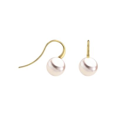 Luna-Pearls Ohrringe 750 Gelbgold Akoya-Zuchtperle - 310.0781