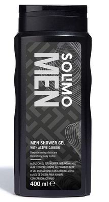 Solimo Aktivkohle Duschgel für Männer 400ml