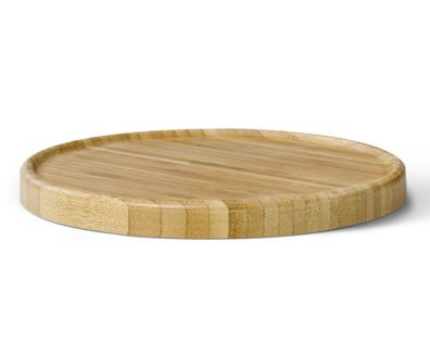 Kannen-Untersetzer aus Holz Ø18 cm Untersatz braun für Teekannen Gläser & Tassen