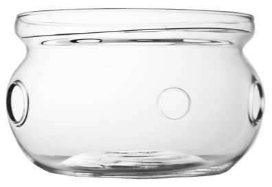 Teewärmer aus Glas einwandig Ø 15 cm Stövchen Kannen-Untersetzer für 1 Teelicht