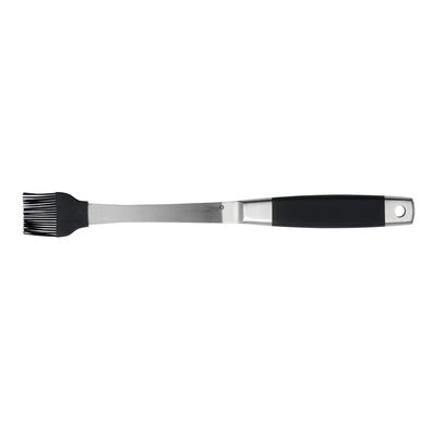 BBQ Grill-Silikon-Pinsel ca. 40 cm Edelstahl Soft-Griff Bratenpinsel Backpinsel