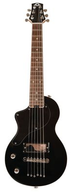 Carry-on Blackstar Mini Gitarre Reisegitarre schwarz mit Gigbag Lefthand