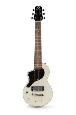 Carry-on Blackstar Mini Gitarre Reisegitarre weiß mit Gigbag Lefthand