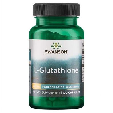 Swanson, L-Glutathione - Featuring Setria Glutathione, 100mg, 100 Kapseln