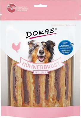 DOKAS - Hühnerbrust mit Leber 8er Pack (8 x 220g)