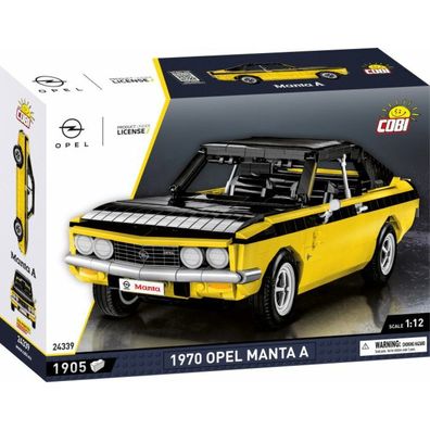 COBI Opel Manta A 1970, Konstruktionsspielzeug (Ma&#195; &#159; stab 1:12)