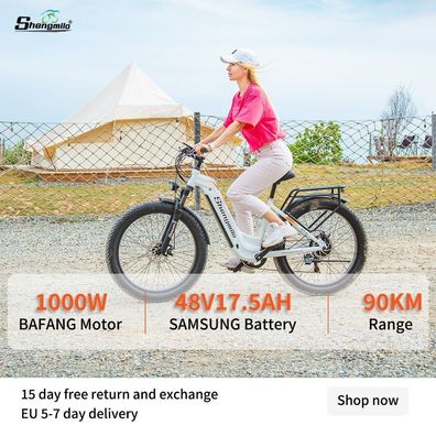 Elektrofahrräder 1000 W, 45 km/ h, 75 Meilen, Mountainbike, Fat Tire