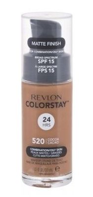 Revlon Colorstay Foundation 520 Cocoa, 30ml - Langanhaltendes Make-Up