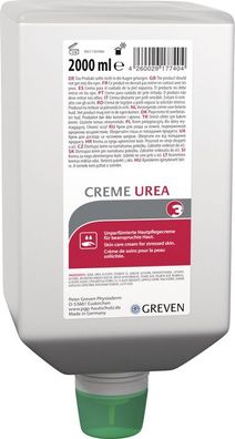 Hautpflegecreme GREVEN® CREME UREA 2l silikon-/ parfümfrei LIGANA