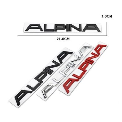 alpina Kofferraum alpina Logo alpina Abzeichen alpina Emblem alpina Badge