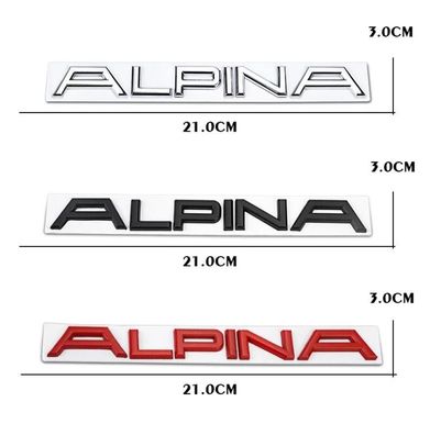 alpina Logo alpina Abzeichen alpina Emblem alpina Badge alpina Kofferraum