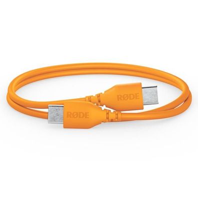 Rode USB-Kabel SC22-O USB-C auf USB-C Kabel 30cm Orange