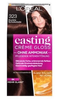 L'Oréal Casting Creme Gloss Haarfarbe, Dunkle Schokolade