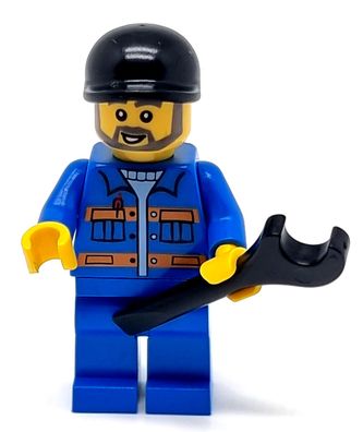 LEGO City Eisenbahn 60017 Werkstatt Handwerker Figur