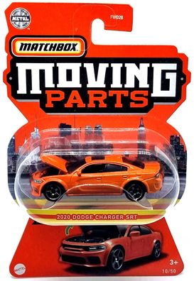 Mattel Matchbox Moving Parts Serie Auto Car HFM739 2020 Dodge Charger SRT