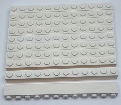 LEGO Nr.611201 Basic Grundbaustein 1x12 weiß 10 / Stück