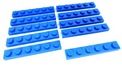 LEGO® Nr- 366623 / 1x6 Platte blau / 10 Stück