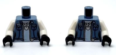 LEGO Minifigures Food und Zubehör - Figuren Torso Oberkörper / 2 Stück