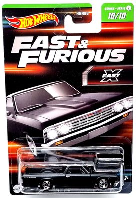 Hot Wheels Fast & Furious Serie 2 car Chevy El Camino 10/10