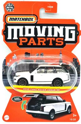 Mattel Matchbox Moving Parts Serie Auto / Car GWB52 2018 Land Rover Vogue Se