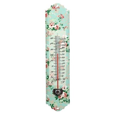 Esschert Nostalgie Wand Thermometer "rose", 30 cm RD54