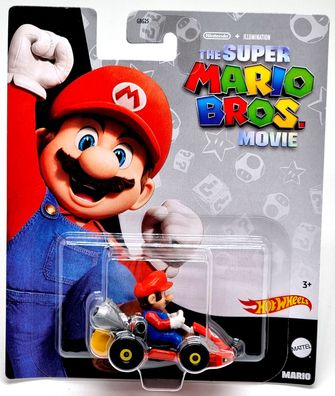 Mattel Hot Wheels cars Super Mario Kart Auto The Super Mario Bros. Movie