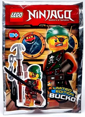 LEGO Ninjago Figur 891616 Limited Edition Luftpirat Bucko / Polybag