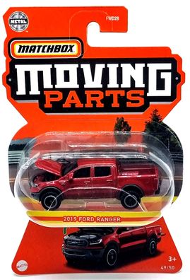 Mattel Matchbox Moving Parts Serie Auto Car HFM00 Ford Ranger
