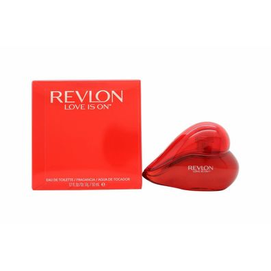 Revlon Love Is On Eau de Toilette 50ml Spray