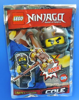 LEGO® Ninjago Figur 891839 Limited Edition / Cole mit Hammer / Polybag