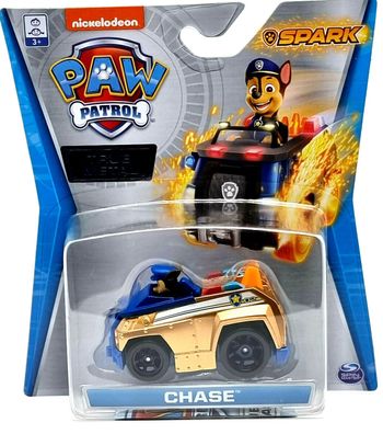 Paw Patrol True Metal Fahrzeuge Autos Spark GOLD Cars Figur Chase