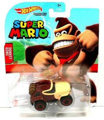 Hot Wheels Super Mario Nintento Gaming Character Cars Modell Donkey Kong