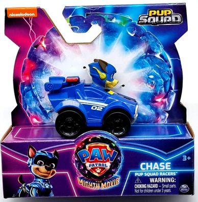 Paw Patrol Mighty Movie Pup Squad Fahrzeuge Autos Cars Figur Chase