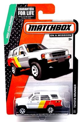 Mattel Matchbox On A Mission Cars / Auto Fahrzeug Truck Toyota 4Runner