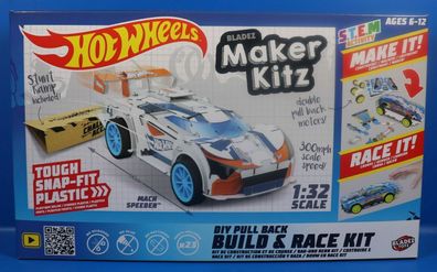 Hot Wheels Maker Kitz Build & Race Kit / Bau und Renn Set (001) Mach Speeder