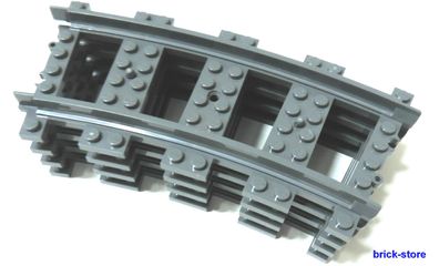 LEGO® Eisenbahn 4x gebogne Schienen (3677,7897,7898, 7938,7939,60051,60052)