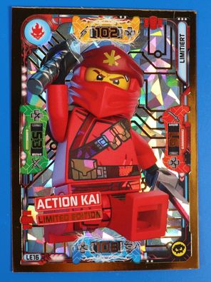 LEGO® Ninjago Trading Card Game Action Kai Limitierte Karte Nr. LE16