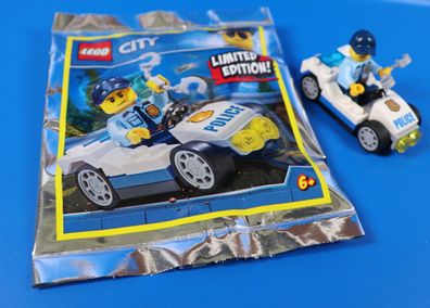 LEGO® City Limited Edition 951907 Polizei Figur Klaus mit Einsatzwagen Polybag