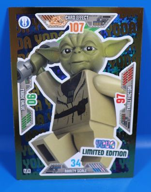 LEGO® Star Wars Trading Card Game Yoda Limitierte Karte Nr. LE11