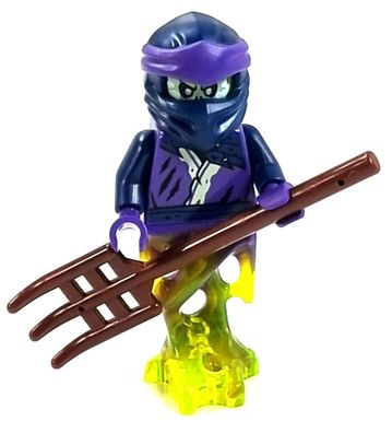 LEGO Ninjago Figur Geist Geisterkämpfer mit Gefährliche Harke