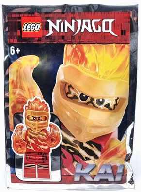 LEGO Ninjago Figur 892059 Power Ninja Kai mit 2-Fache Flammenkraft