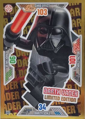 LEGO® Star Wars Trading Card Game Darth Vader Limitierte Karte Nr. LE02