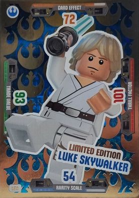 LEGO Star Wars Trading Card Game Limitierte Karte Nr. LE11 Luke Skywalker