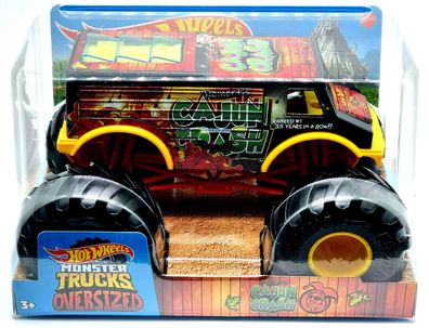 Mattel Hot Wheels Großes Auto / cars 1:24 Monster Trucks HDK90 Cajun Crash