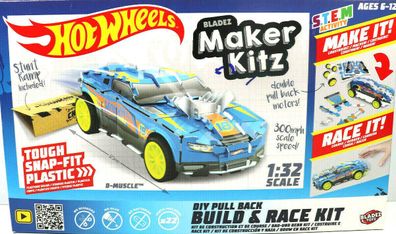 Hot Wheels Maker Kitz Build & Race Kit / Bau und Renn Set (002) D-Muscle