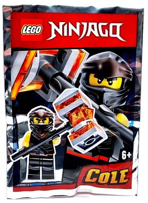LEGO Ninjago Figur 891953 Cole mit Hammer / Polybag