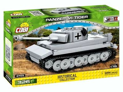 COBI Militar Bausatz Set 2703 Tank Panzer VI Tiger