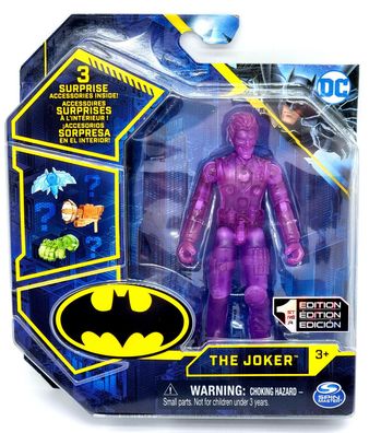 Spin Master Welt von Batman und Gotham City Figur The Jocker lila / 10cm